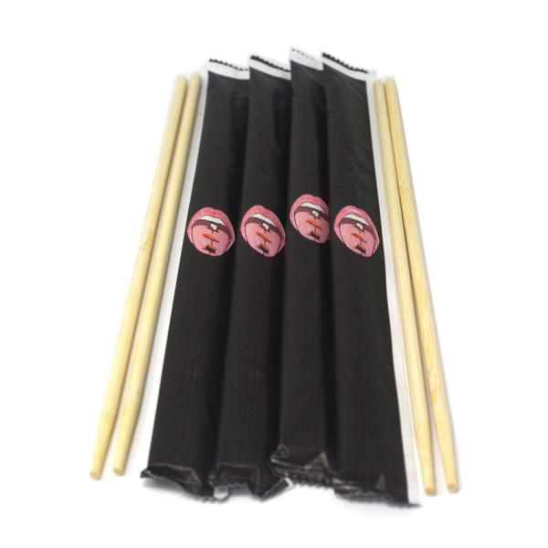 Buy Chinese round Bamboo Chopstick Disposable For Takeaway Food at wholesale prices