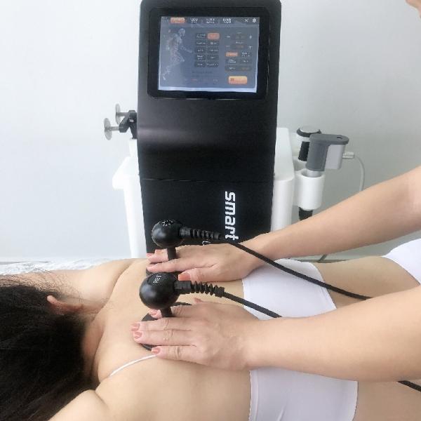 Buy 80MM Handle Shockwave Therapy Machine Combines 6 Bar Ultrasound at wholesale prices