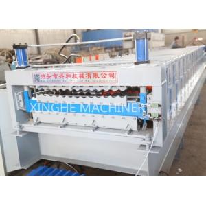 Automatic Galvanized Steel Roof Panels Cold Roll Forming Machine