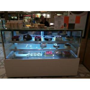 Luxury Square Style Cake Display Freezer 1800 X 650 X 1240 Low Energy Lighting