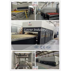 Automotive Rear glass toughening furnace / double curvature glass with moulds