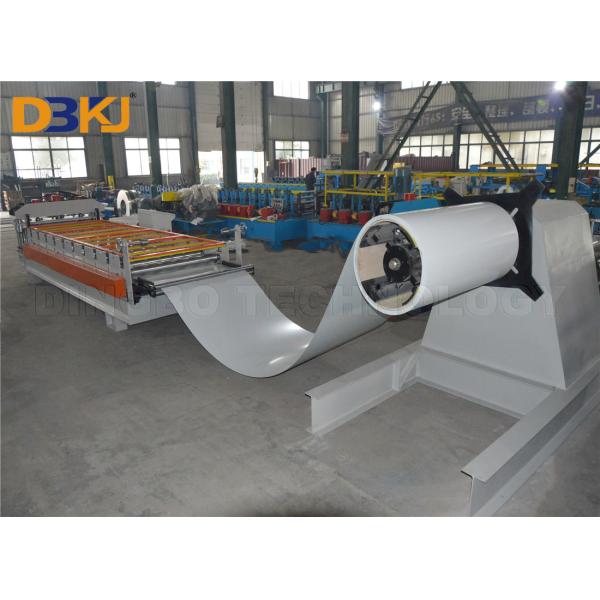 5.5kw Glazed Steel Tile Forming Machine for Steel Structure Workshop