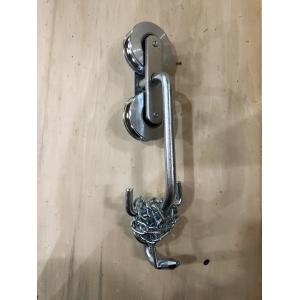 Banana Cableway Roller Sheaves And Wheels For Gate Zinc White Surface