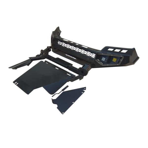 Buy Car Body Kit Steel Front Bumper for Nissan Navara NP300 Original Car Hole Installation at wholesale prices