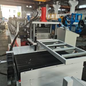 40 - 200mm C U Stud And Track Roll Forming Machine For Chile Market 18 stations