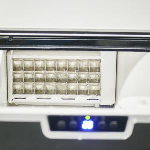 LCD Display Stainless Steel Cubic 1.8L Home Ice Maker Manual Vertical