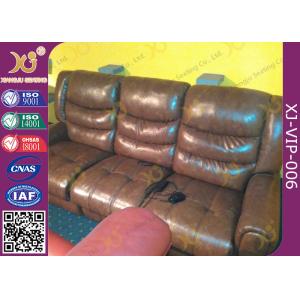 Environment Friendly Home Theater Sofa Electric Reclining Chairs With Bottle