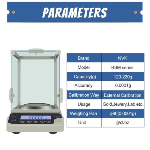 Medical Laboratory High Precision Balance Scale Readability 0.0001g