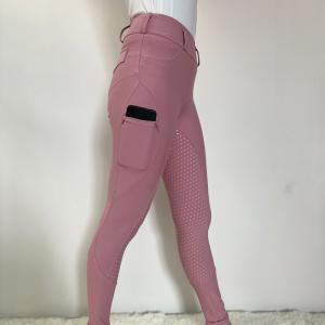 China Breathable XXS Pink Horse Riding Pants Equestrian Ladies Breeches on sale