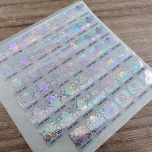 ODM Label Printer Custom Anti Counterfeit Cigarette Label CE