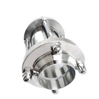 Welding Connection Sanitary Stainless Steel Sight Glass Pipe Fitting with CNC
