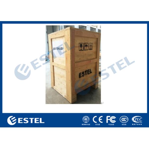 Pole Mount Outdoor Electronic Equipment Enclosures IP55 Including 13U 19" Rack