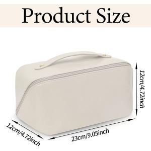 Multifunctional Makeup Bags Waterproof Portable With Handle And Divider