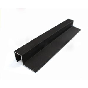 Sliding Window Accessories Glass Door Metal Frame , Aluminum Shower Door Frame