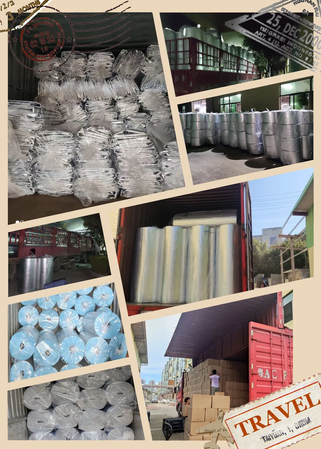 Basic Customization Aislante Termico Heat Barrier Aluminum Foil EPE / XPE Foam Board Roof Heat Insulation Material for House Ronsulation