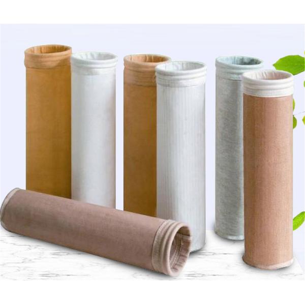 1.8-2mm Thickness Dust Collector Filter Bags Excellent Chemical Stability
