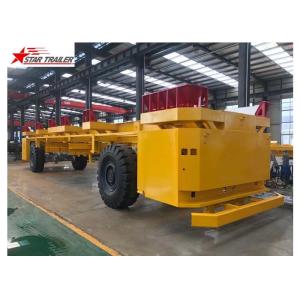 Heavy Duty Heavy Load Trailers , Chassis Frame Multi Axle Trailer