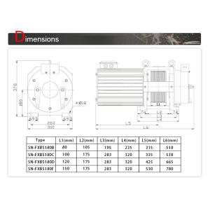 2.1 - 4.1 KW Gearless Traction Machine With Montanari Elevator Motor