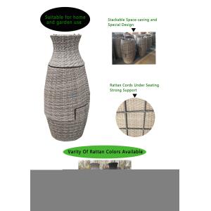 Outdoor Vase Folding Design Outdoor Dining Table And Chairs PE Rattan Best