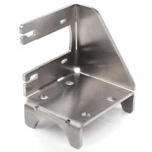 0.1mm Sheet Metal Bending Services Wire Drawing Polished Surface