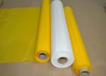 100% Polyester Yellow Screen Printing Mesh Roll Heat Resistance For Cermics