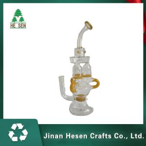 LED Hookah Shisha Glass Borosilicate Hand Blown Bongs