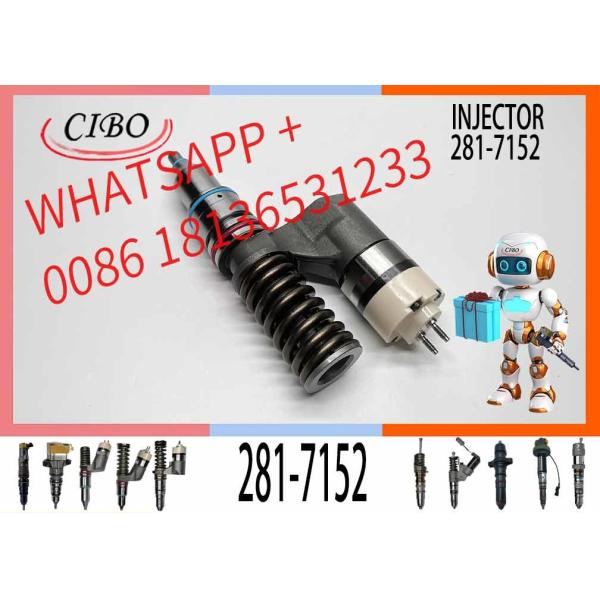 Diesel C10 Engine Injector 281-7152 10R-1258 212-3468 For Common Rail