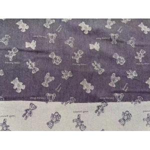 100% Cotton Printed Denim Fabric 7 Oz Shrink Resistant