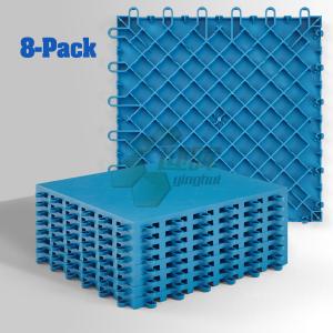 Indoor Multiuse Modular Plastic Sports Flooring For Roller Skate Handball Racket