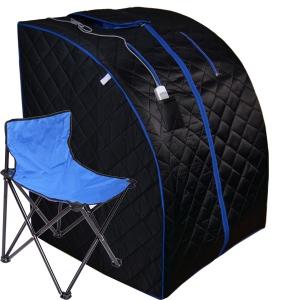 Negative Personal Portable Low Price Folding Chair Fir Infrared Sauna Weight Loss Detox EMF Sauna Computer Control Panel Computer Sauna Therapy Room Negative Portable Low Price