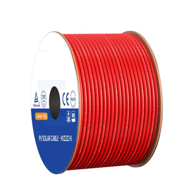 Buy Tinned Copper 1500V Solar PV System Cable 6mm2 For Renewable Energy Systems at wholesale prices