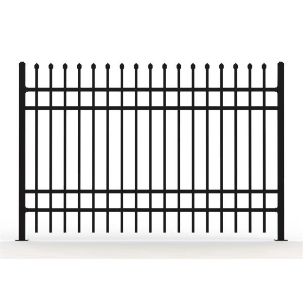 Buy crimped spear tubular picket fencing panels at wholesale prices