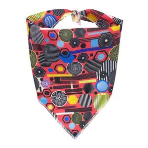 100% Cotton Personalized Pet Bandana Breathable Dog Handkerchief Collar