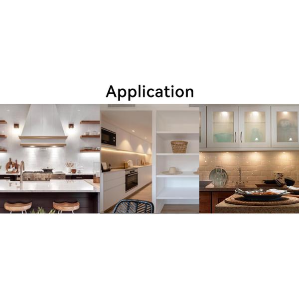 Tunable Recessed Under Cabinet Led Lighting 3W IP44 Ultra Thin Under Cabinet Light
