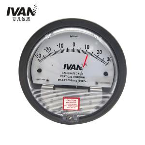 120mm Die Cast Aluminum Case Differential Pressure Gauge for Pharmaceutical