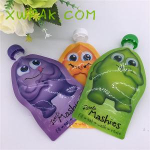 Air Proof Stand Up Liquid Spout Bags , Doy Pack Packaging With Spout Top