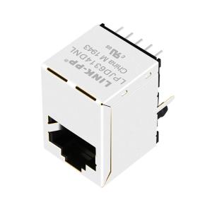 JXD3-0003NL Equivalent Ethernet Connectors EXT TEMP Vertical RJ45 MAG