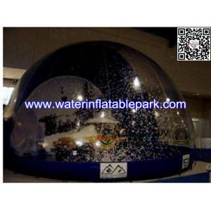 Advertising Inflatable Igloo Tent Snow Globe Showing SGS / EN14960