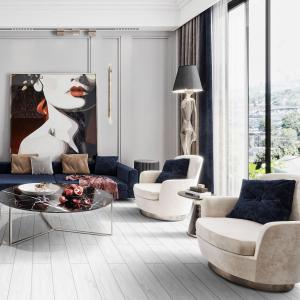 Matt Ceramic Kitchen Floor Tile Wooden Style 200x1200mm