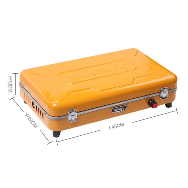 Versatile and Sturdy Portable Gas Stove with Oven Package Size 55*19*38.5
