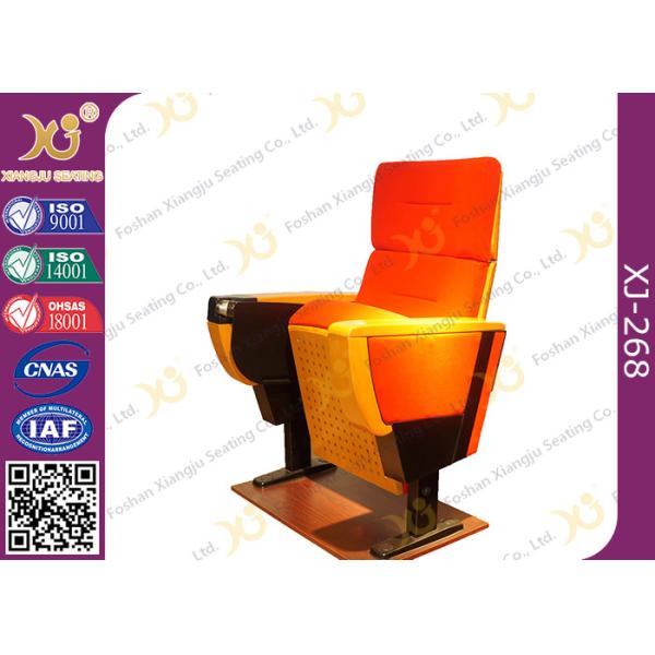 Buy Herman Style 600mm Width Auditorium Seating Chairs With Functional Writing Tablet at wholesale prices