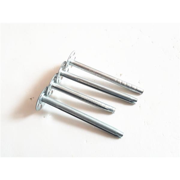 Buy Galvanized Steel Metal Insulation Plugs , Rock Wool Insulation Pins M8 x 110 at wholesale prices