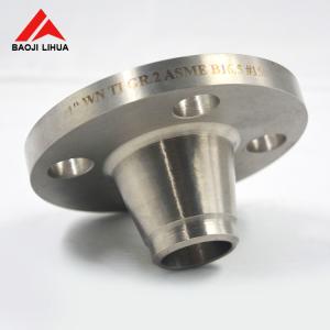 ASTM B381 Rustproof Titanium Weld Neck Flange Gr12 Polished Surface