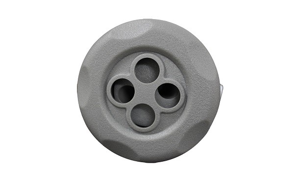 Buy Double Rotatory Textured Gray Bathtub Nozzle Hot Tub Jets For Swimming Pool at wholesale prices