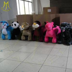 Hansel amusement park equipment mechanical walking animal bike electric power