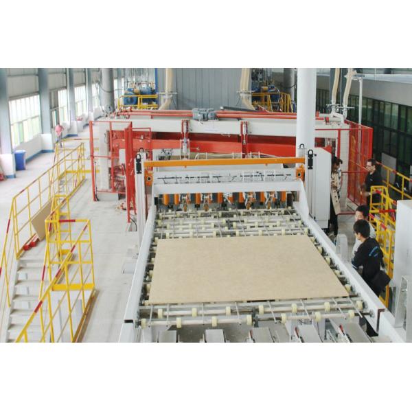 Buy Waste Wood MDF Production Line With Laminate Machine at wholesale prices