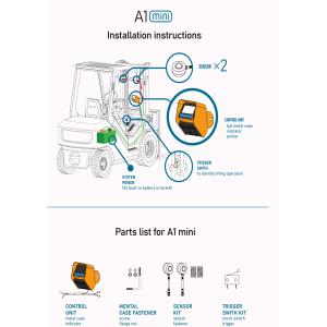 Max. Capacity 5000kg Digital Forklift Scales with Accurate Weighing