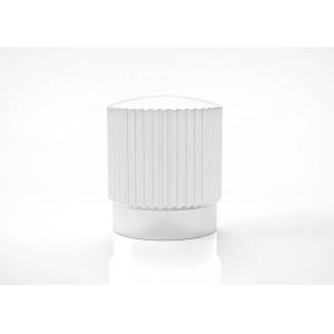 Luxury Zamac Creative Vertical Stripe Style Perfume Bottle Cover 15Mm Gold Metal