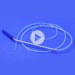 Perforated Silicone Round Drains Medical-grade Tubing