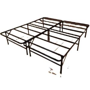 Coastal Design Style King Size Folding Bed Frame Strong and Deluxe for